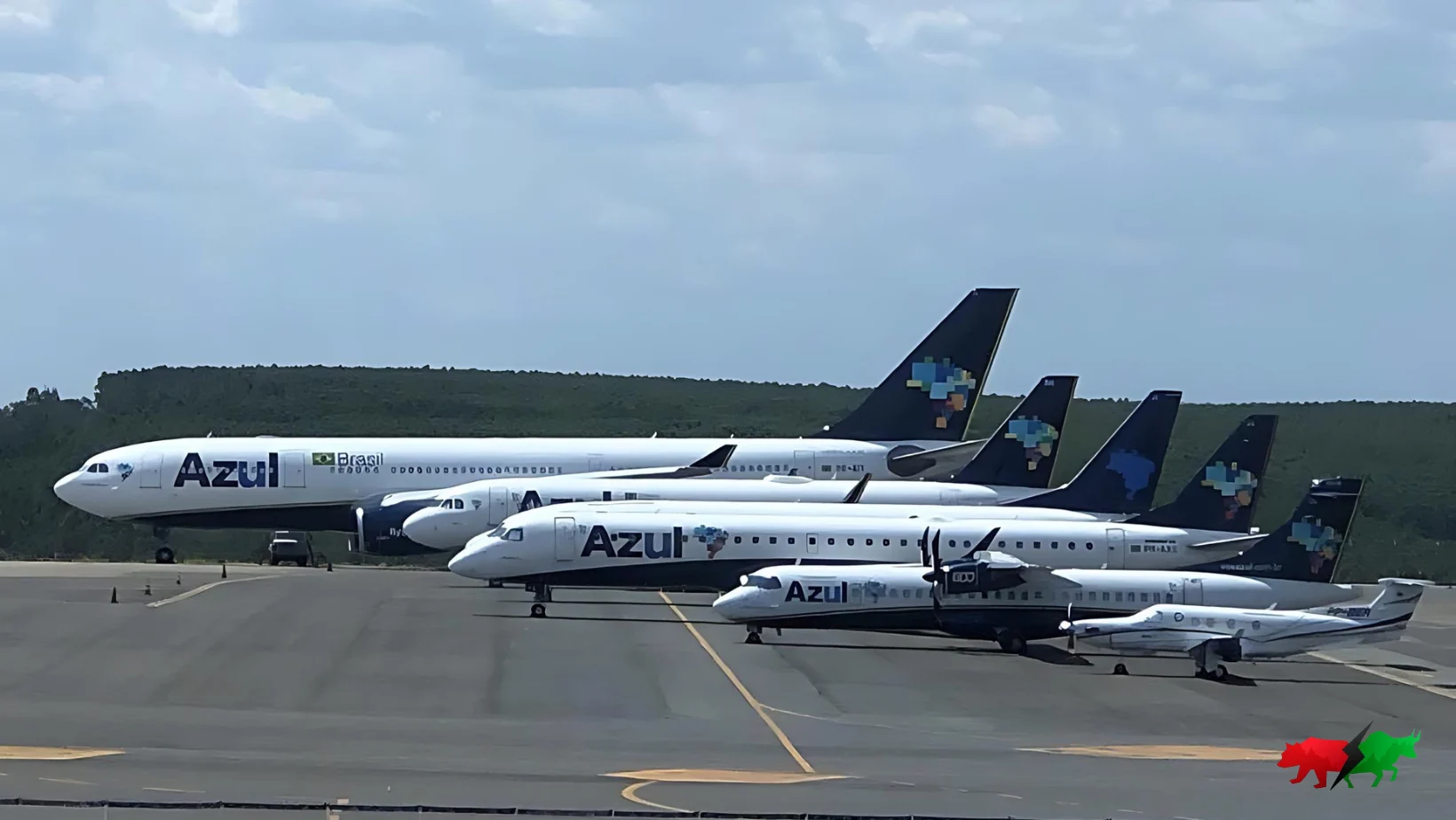 Azul fecha acordo para trocar dívidas