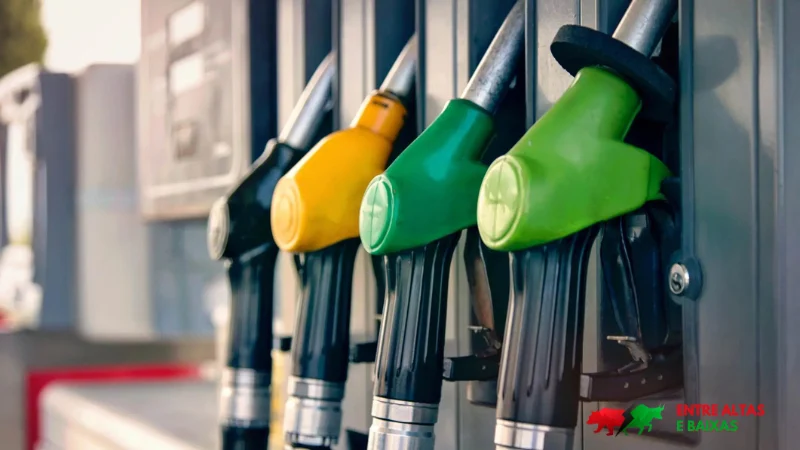 preço médio da gasolina