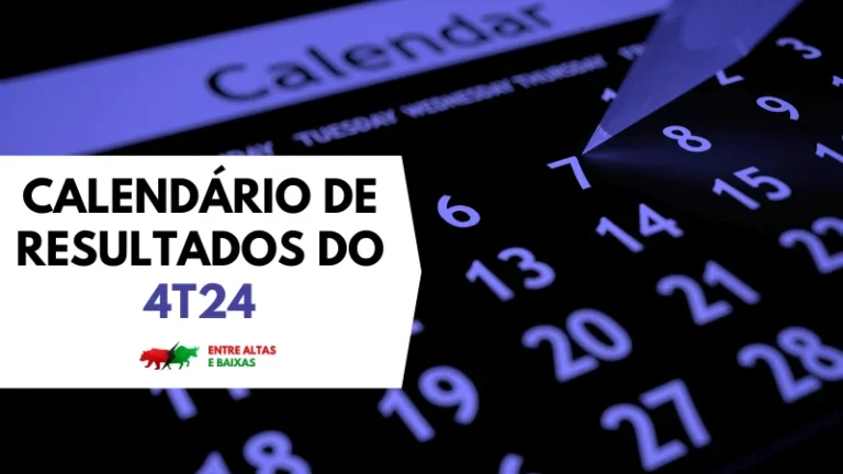 Calendário de resultados do 4T24