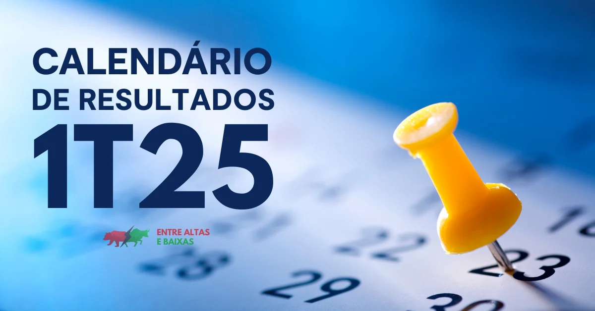 Calendário de resultados 1T25
