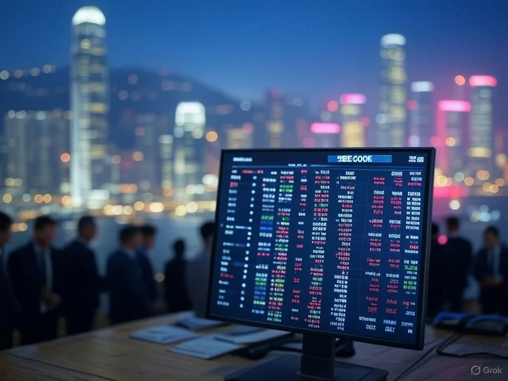 Hong Kong tem maior queda em um dia