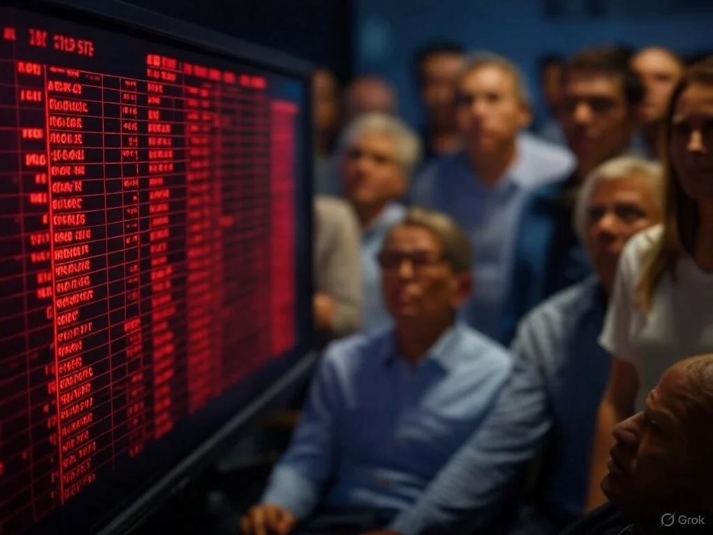 Mercados de Ações Europeu afundam