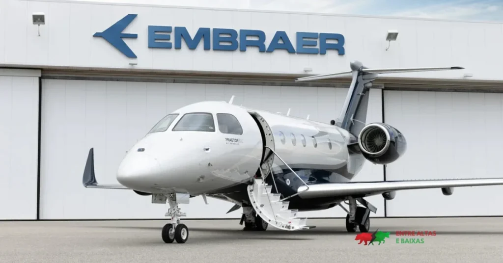 ações da Embraer
