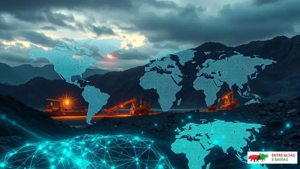Domínio da China nas terras raras pressiona EUA e Europa em 2025