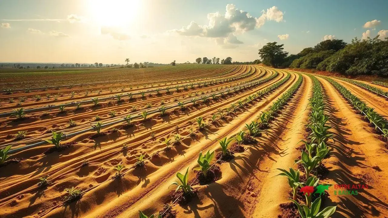 64% dos solos do planeta são arenosos: desafios e impactos na agricultura brasileira