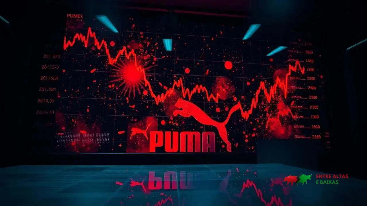 Ações da Puma caem 16% com previsão de prejuízo e CEO busca redefinir estratégia para 2026