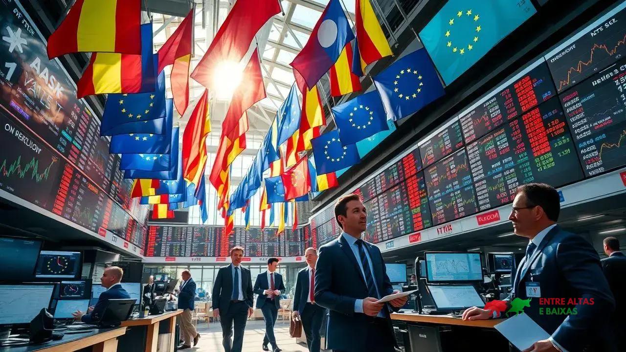 Ações europeias fecham estáveis enquanto investidores avaliam balanços trimestrais
