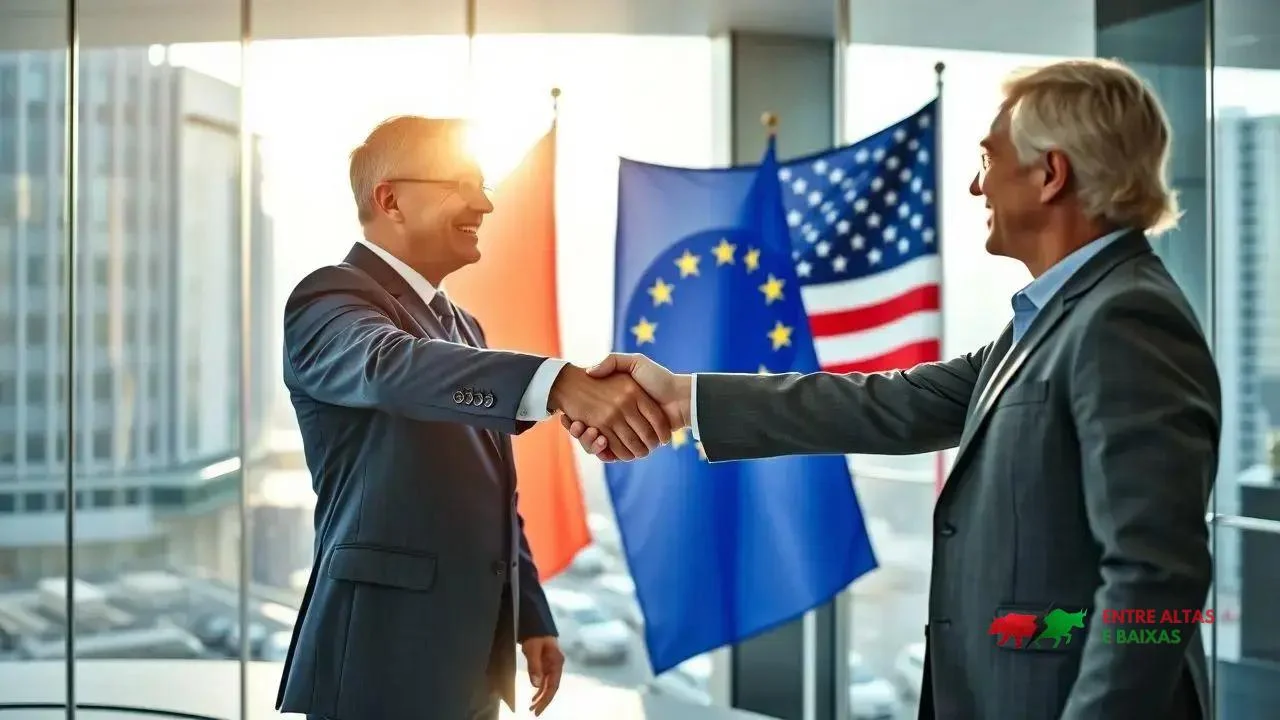 Acordo comercial entre UE e EUA define tarifas e oferece segurança em meio a incertezas