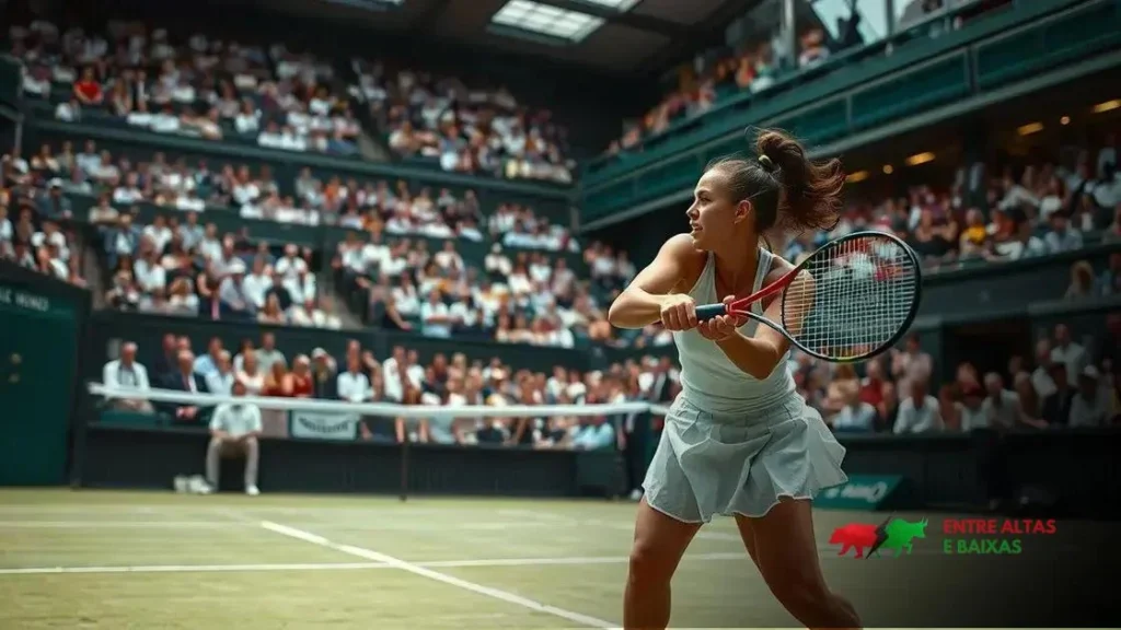 Aryna Sabalenka é apontada como a jogadora mais arriscada do circuito em Wimbledon 2025