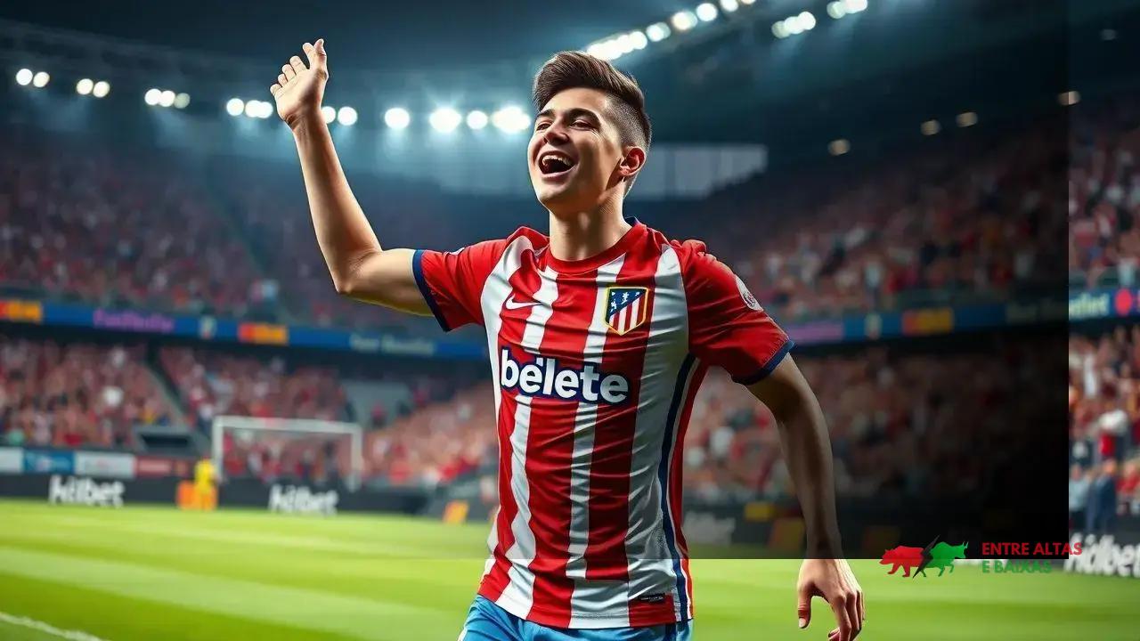 Atlético de Madrid confirma contratação do volante Johnny, ex-Internacional