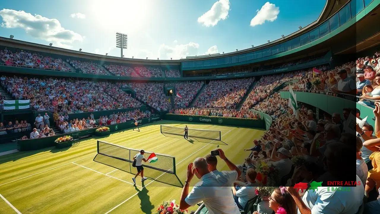 Audiência de Wimbledon 2025 bate recordes e cresce até 34% na ESPN
