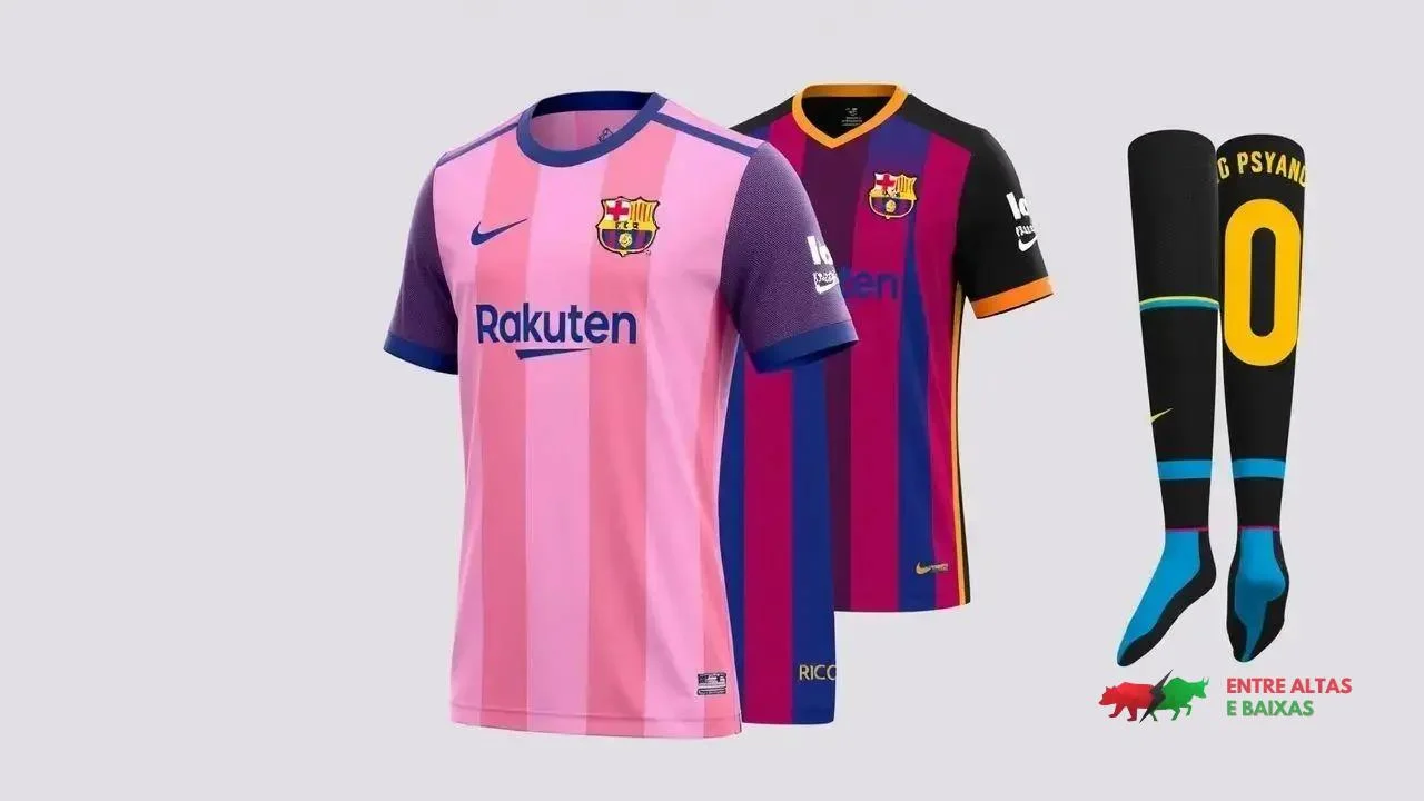 Barcelona lança uniforme reserva 2025/26 em parceria com marca de Kobe Bryant