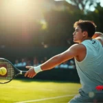 Ben Shelton brilha em Wimbledon 2025 vencendo partida em 69 segundos pós suspensão