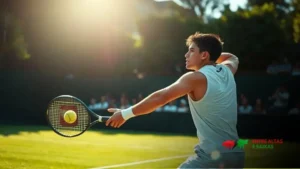 Ben Shelton brilha em Wimbledon 2025 vencendo partida em 69 segundos pós suspensão