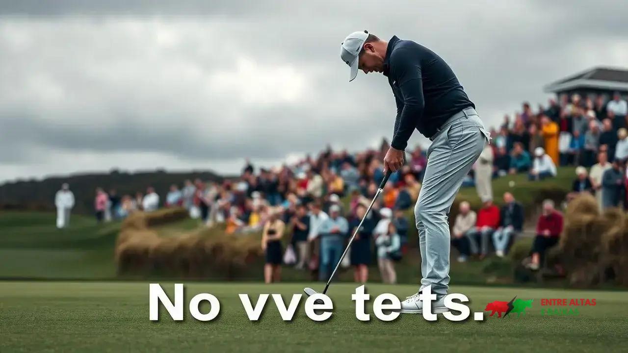Brian Harman lidera The Open 2025 com birdie no 18º em Royal Portrush