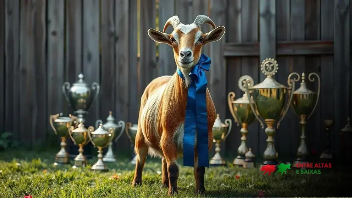 Cabras mais premiadas: conheça Giselle e seus mais de mil troféus
