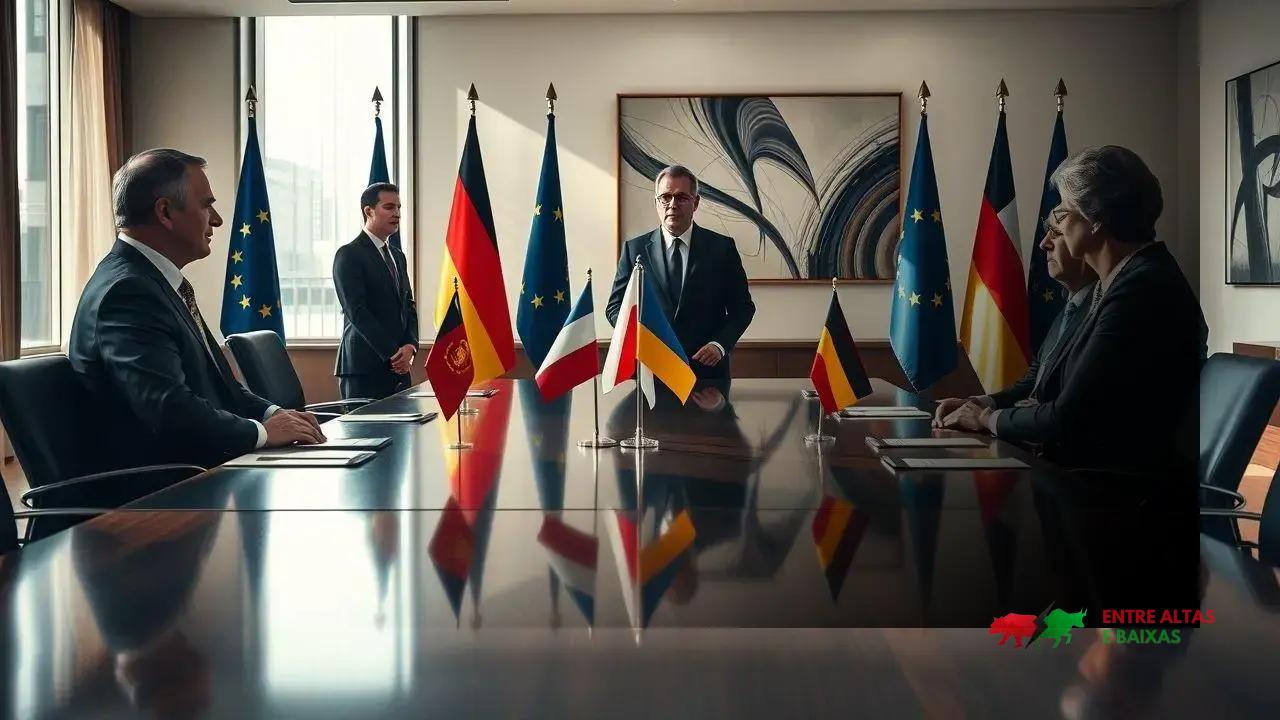 Chanceler alemão busca solução para tarifas de 30% de Trump até agosto