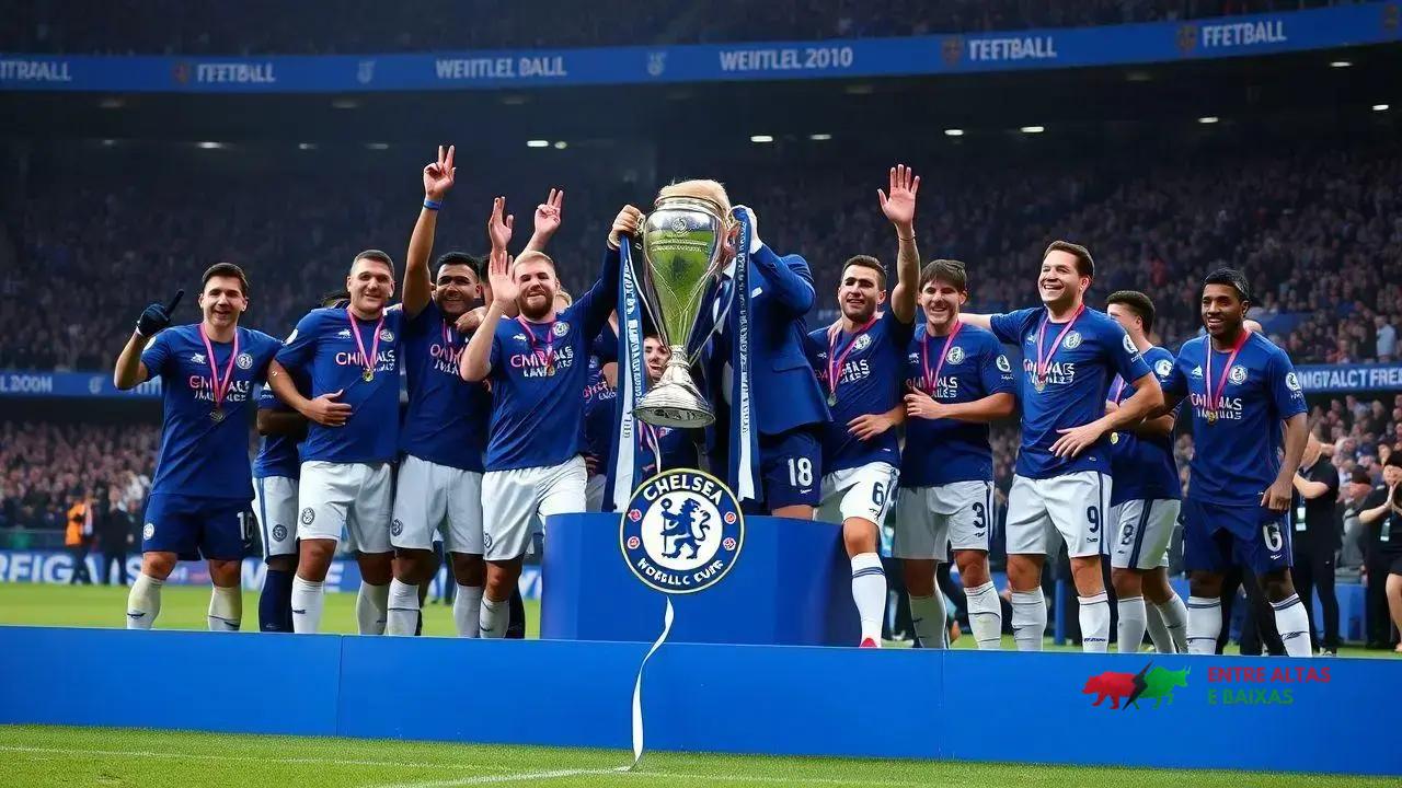 Chelsea exibe troféu da Copa do Mundo de Clubes com presença inesperada de Donald Trump