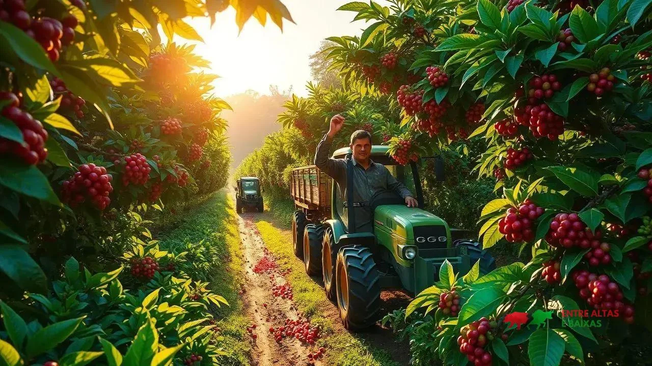 Colheita de café em Garça (SP) cresce 20% e ganha agilidade com máquinas