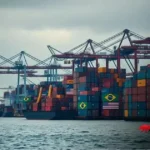Déficit comercial do Brasil com os EUA cresce em junho de 2025