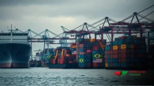 Déficit comercial do Brasil com os EUA cresce em junho de 2025