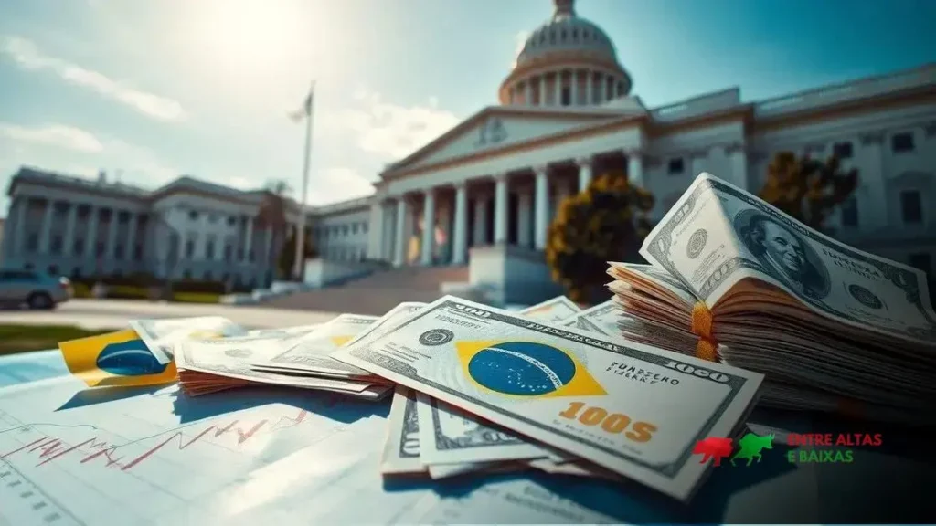 Dólar cai e Ibovespa fecha em alta no início de julho com olhos na política dos EUA