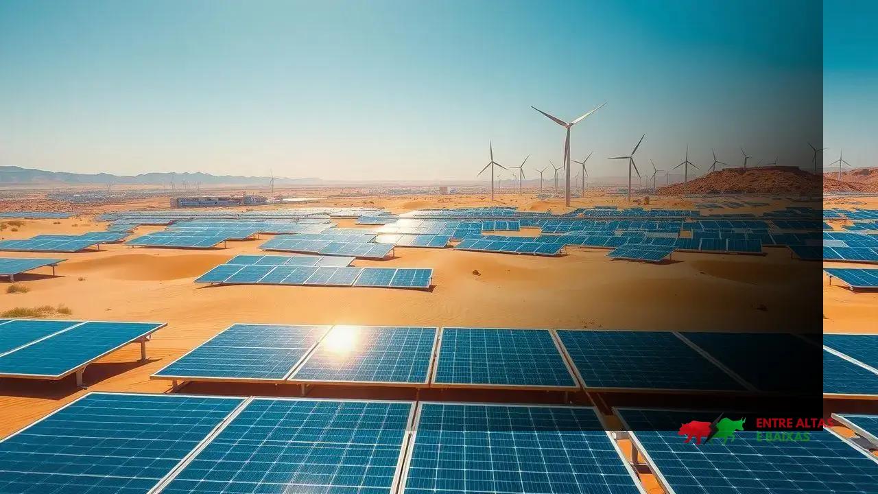 Empresas sauditas firmam contratos de US$ 8,3 bi para projetos de energia limpa