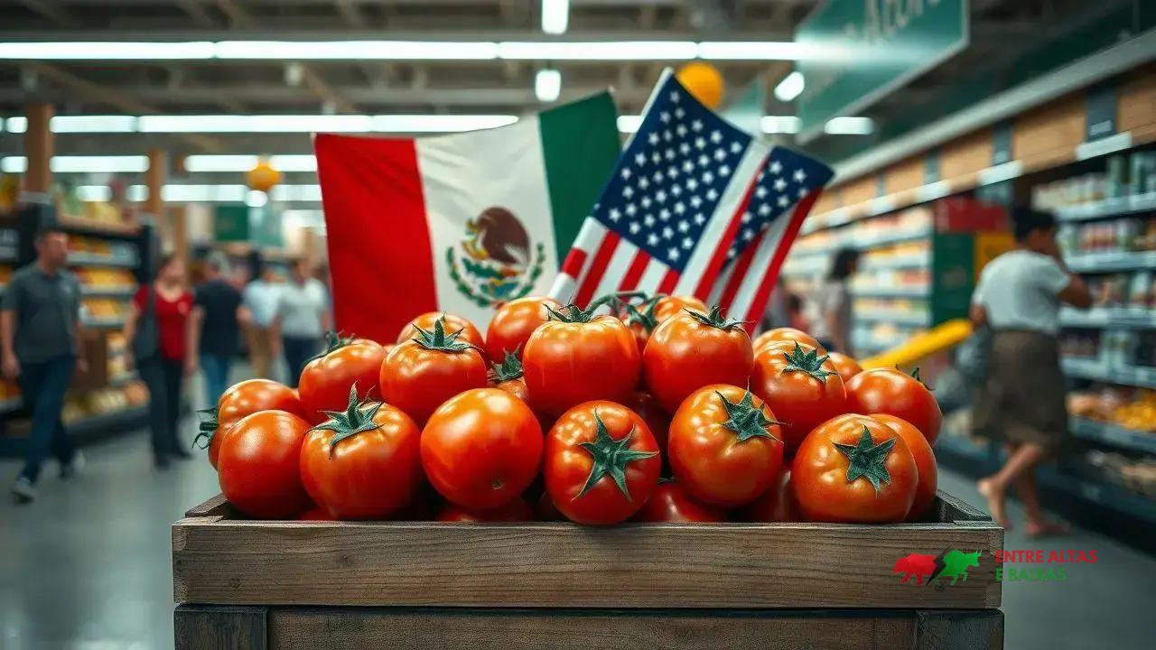 EUA anunciam tarifa de 17% sobre tomates mexicanos após fim de acordo antidumping