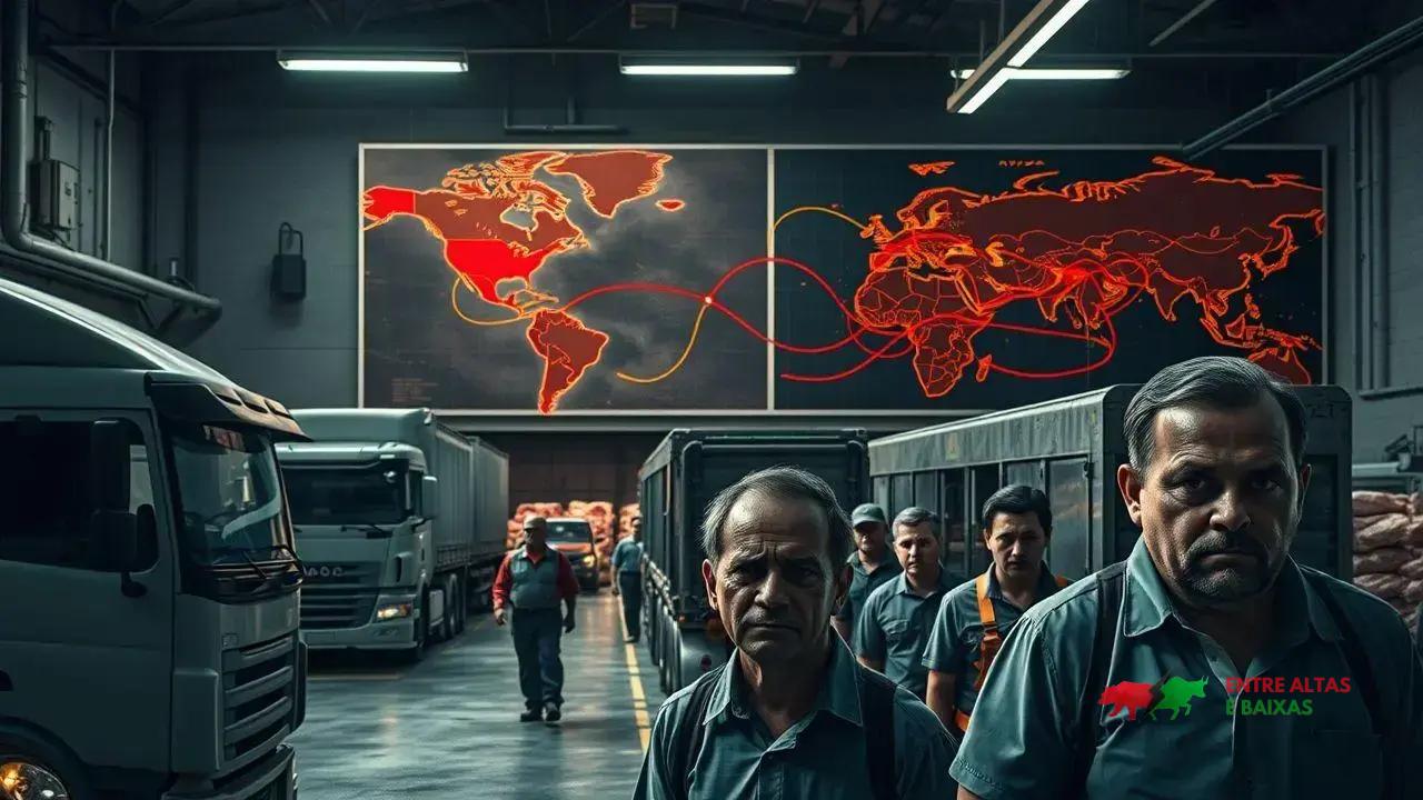 Frigoríficos brasileiros avaliam suspender exportação de carne aos EUA após tarifa de 50%