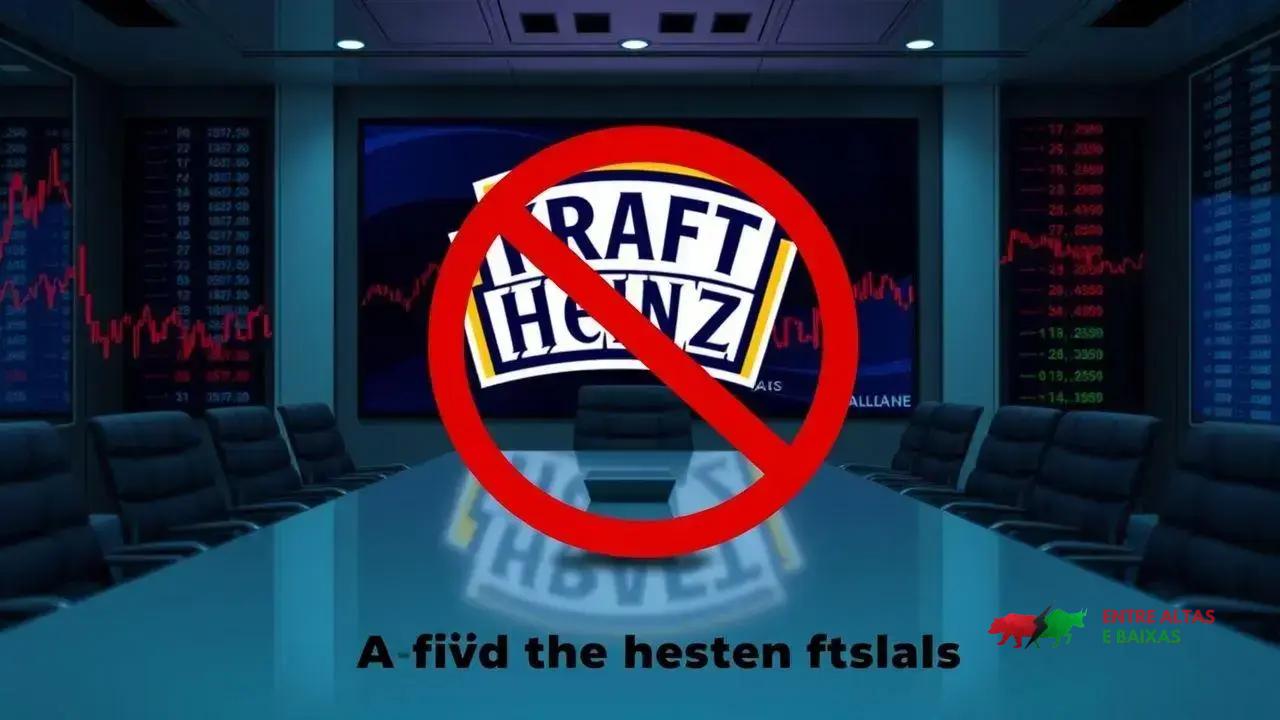Fusão da Kraft Heinz apoiada por Buffett perde valor e avalia cisão