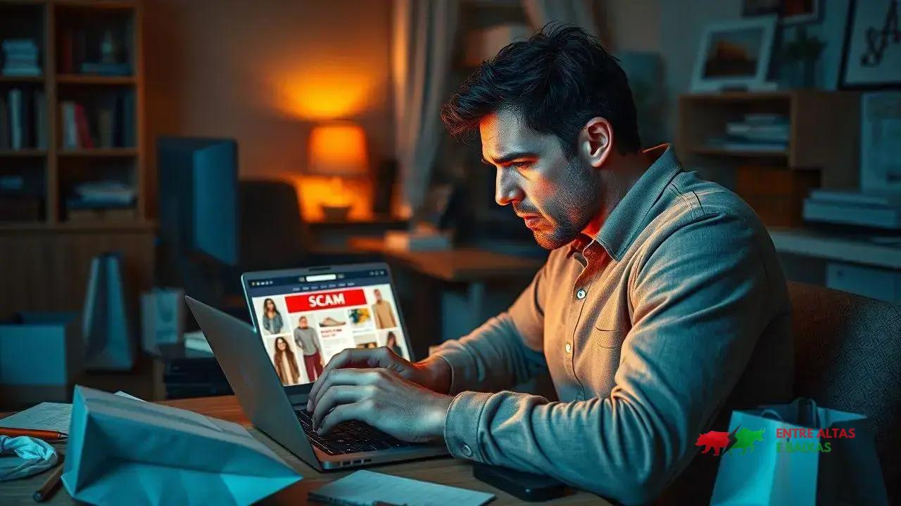 Golpe da loja online falsa lidera fraudes de compra no Brasil em 2025