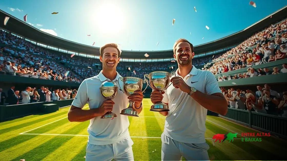 Julian Cash e Lloyd Glasspool fazem história no título de duplas masculinas em Wimbledon