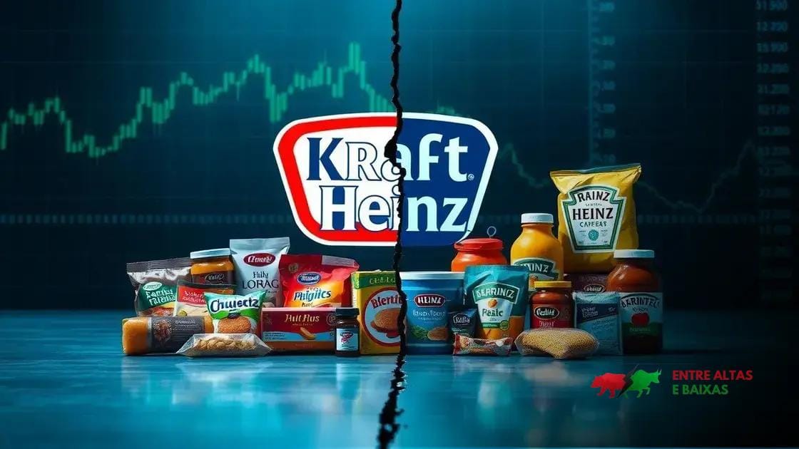 Kraft Heinz avalia desmembrar divisão de alimentos avaliada em US$ 20 bi
