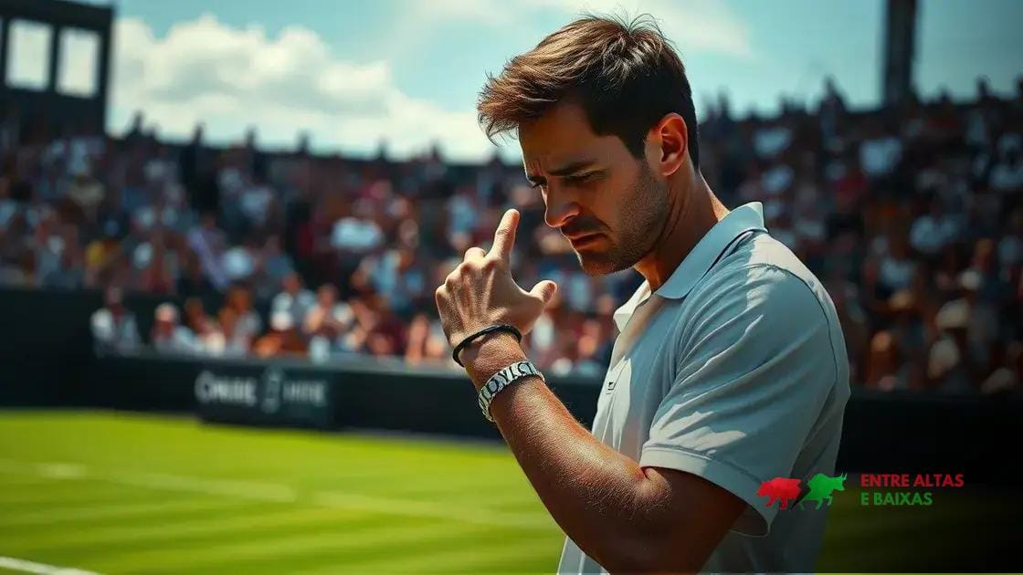 Lesão no cotovelo de Jannik Sinner preocupa antes do confronto em Wimbledon