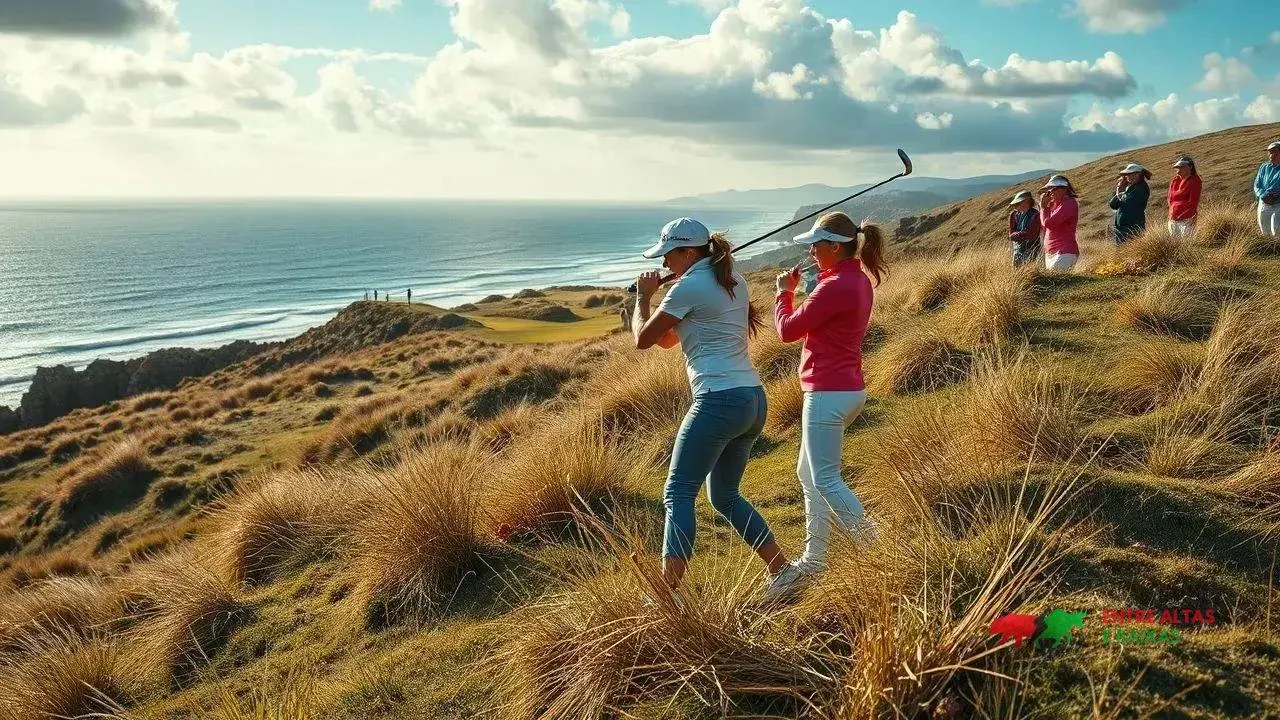 Lottie Woad fica cinco atrás de Eri Okayama e Rio Takeda na Women's Open 2025