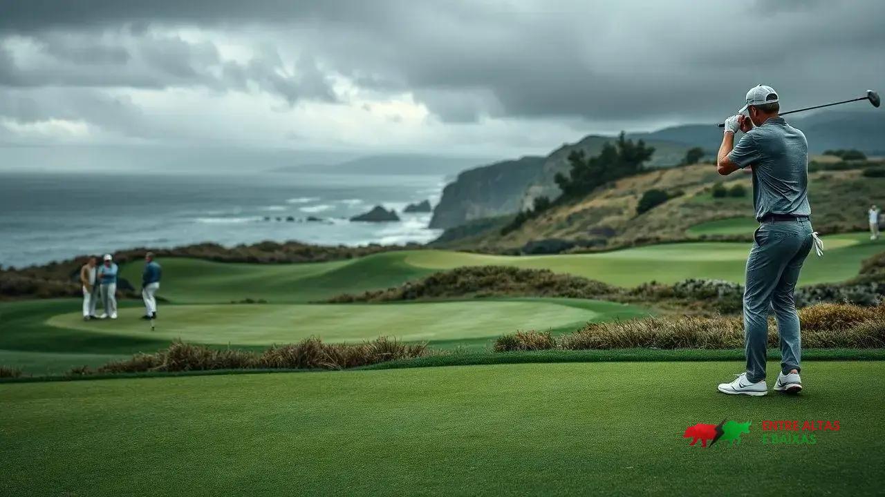 Matt Fitzpatrick lidera após rodada inicial marcada pela chuva no The Open em Royal Portrush