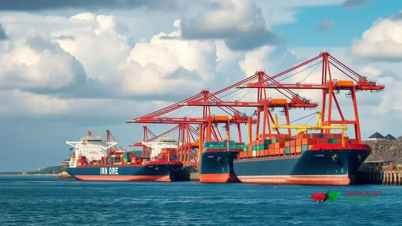 Minério de ferro supera US$ 100 em meio a negociações comerciais EUA-China