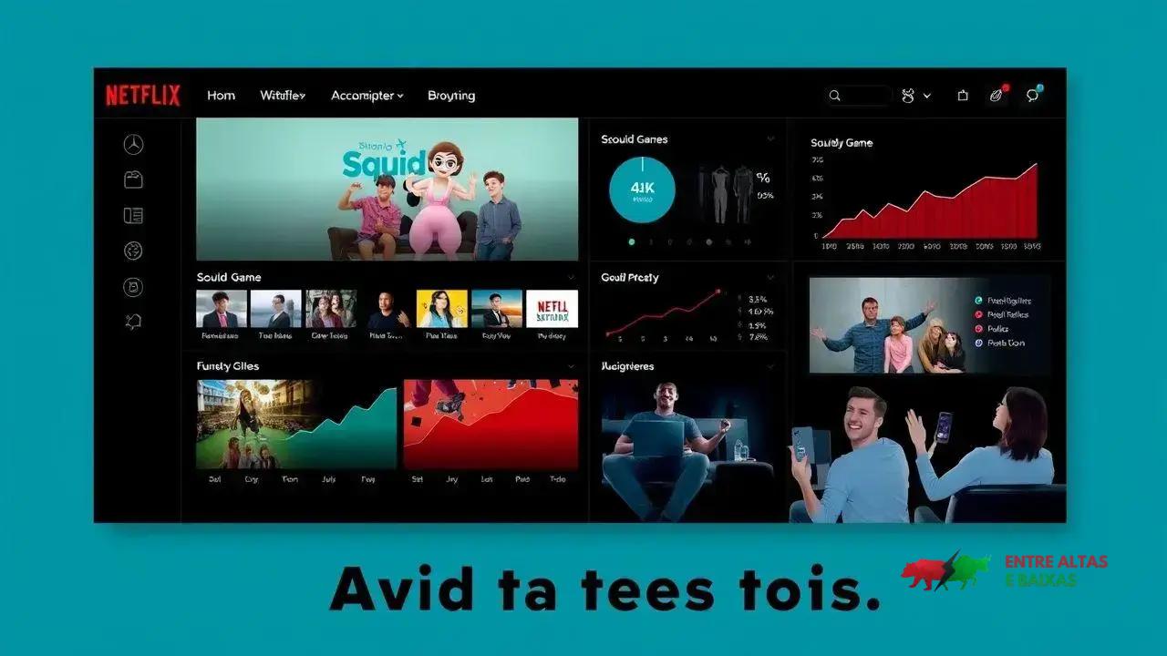 Netflix supera lucro e receita no 2T25 impulsionada por 'Round 6' e crescimento