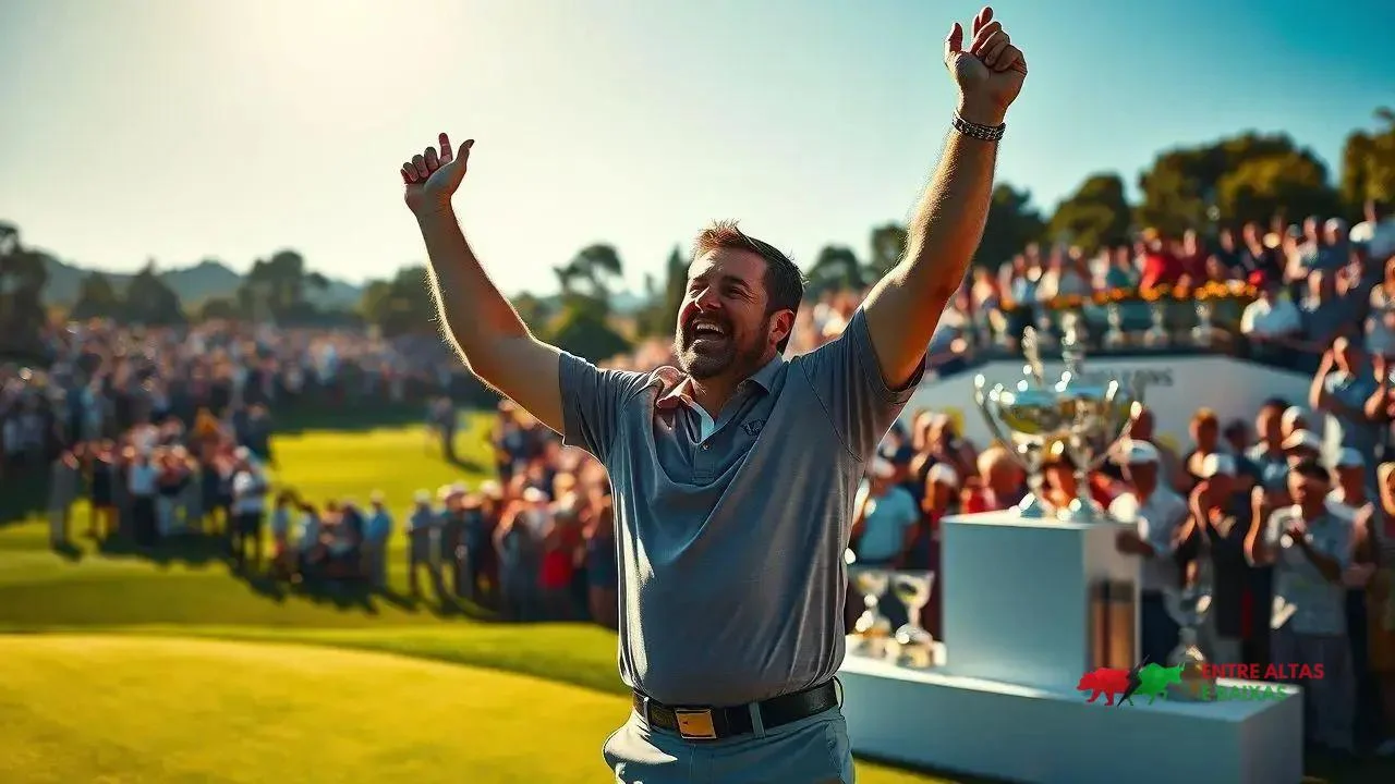 Padraig Harrington vence Senior Open e entra em clube exclusivo do golfe