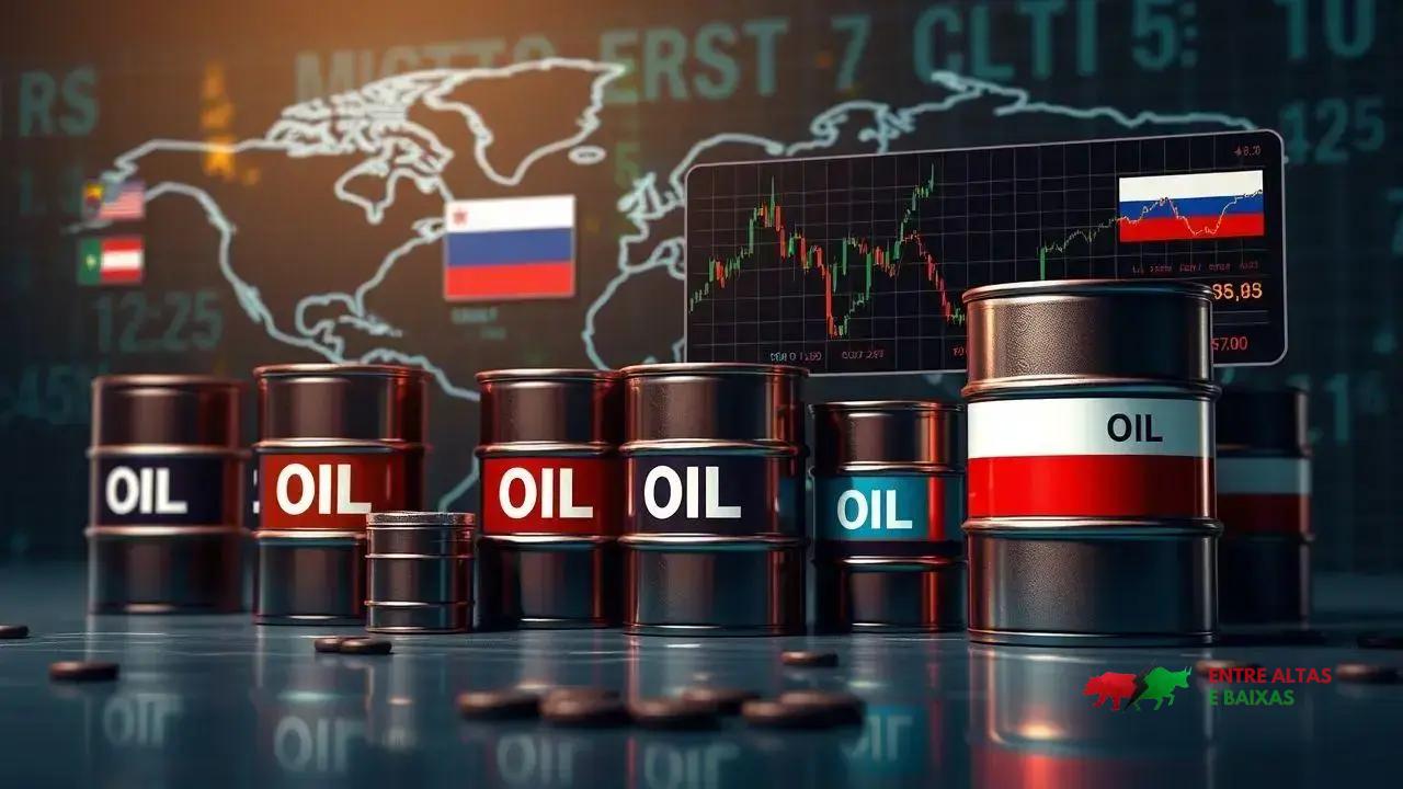 Petróleo fecha estável após dados dos EUA e sanções à Rússia impactarem mercado