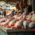 Preço do frango registra maior queda em 18 anos no atacado da Grande São Paulo