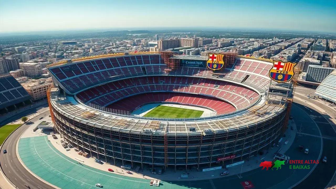 Reforma do Camp Nou segue sem inauguração e adia estreia para temporada 25/26