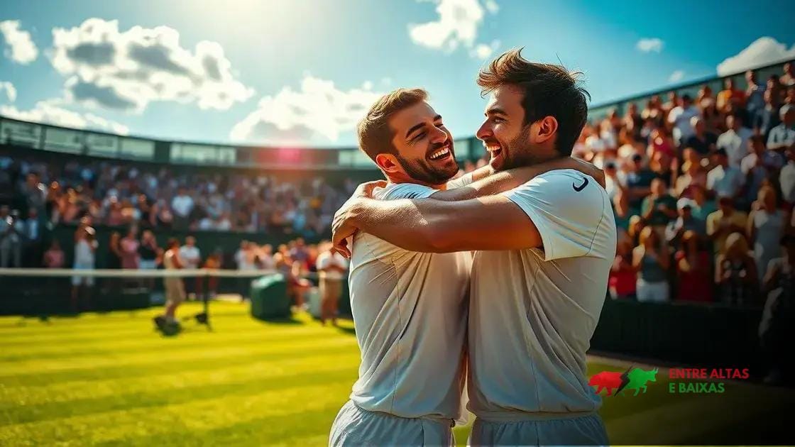 Rinky Hijikata e David Pel fazem final histórica na chave de duplas em Wimbledon 2025
