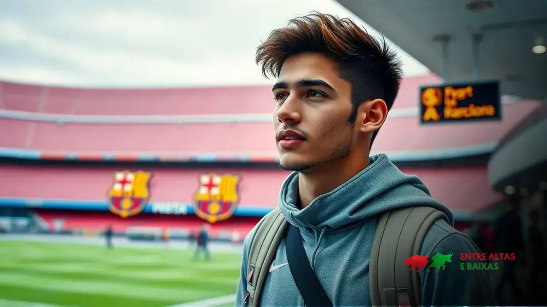 Roony Bardghji assina com Barcelona após recuperação de lesão no joelho