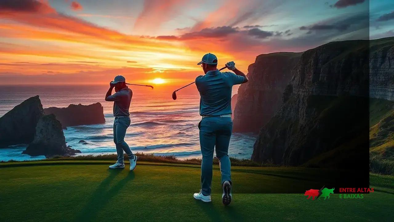 Rory McIlroy, Darren Clarke e Tom McKibbin se preparam para The Open em Portrush
