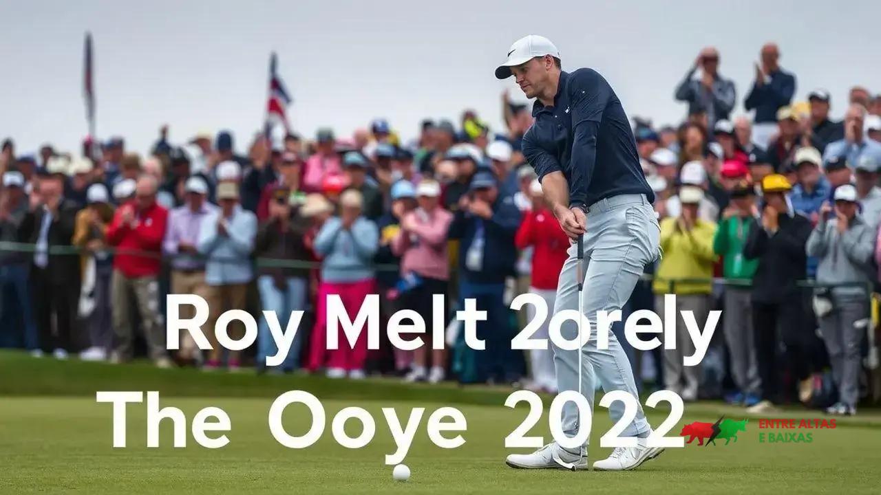 Rory McIlroy destaca suporte e mantém sonho vivo na volta ao The Open em Portrush