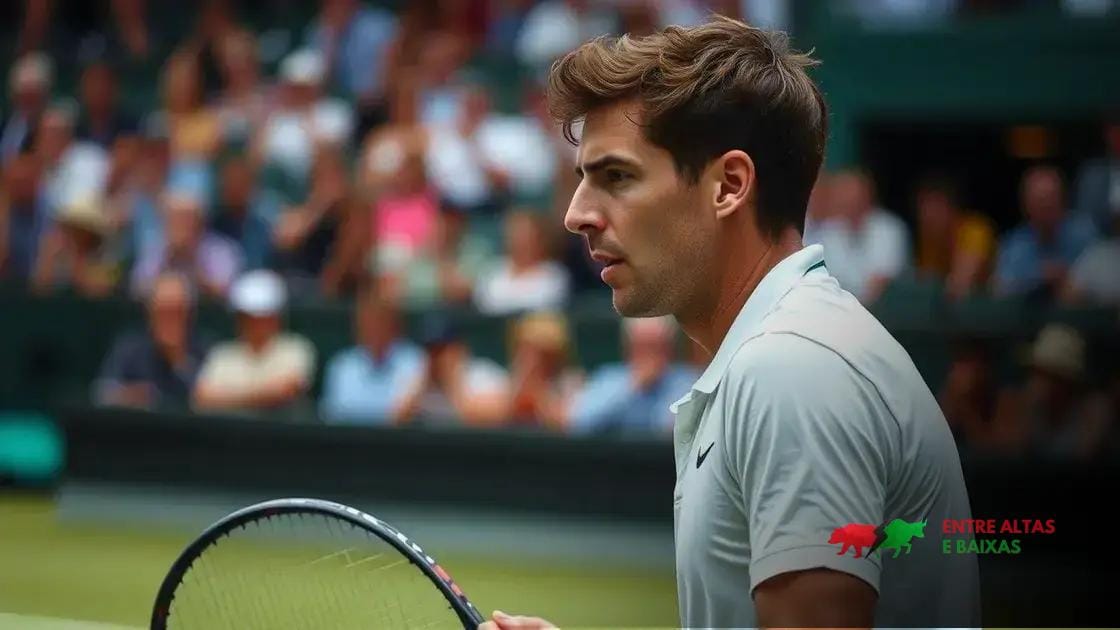 Saúde Mental no Esporte: Como Jogadores de Wimbledon Lidam com Desafios