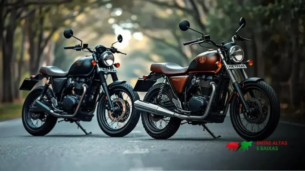 Shineray Iron 250 vs Royal Enfield Meteor 350: qual a melhor moto custom em 2025?
