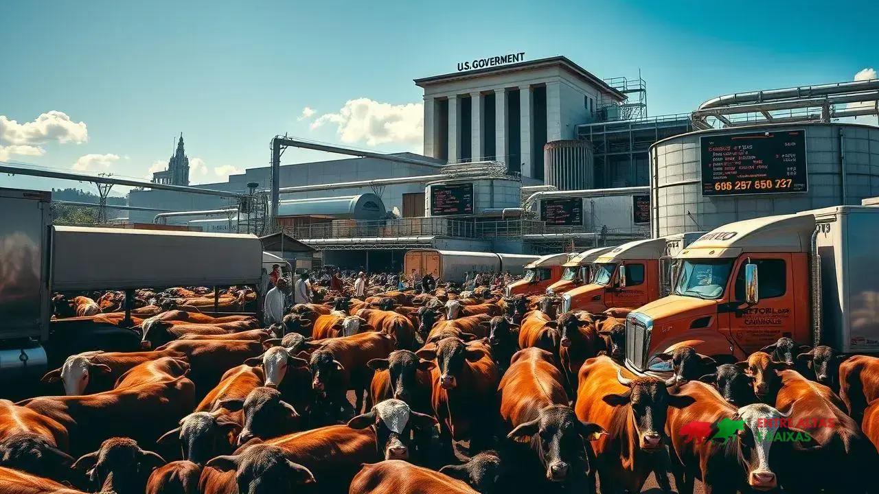 Tarifaço EUA sobre carne brasileira: desafio e paciência dos frigoríficos em 2025