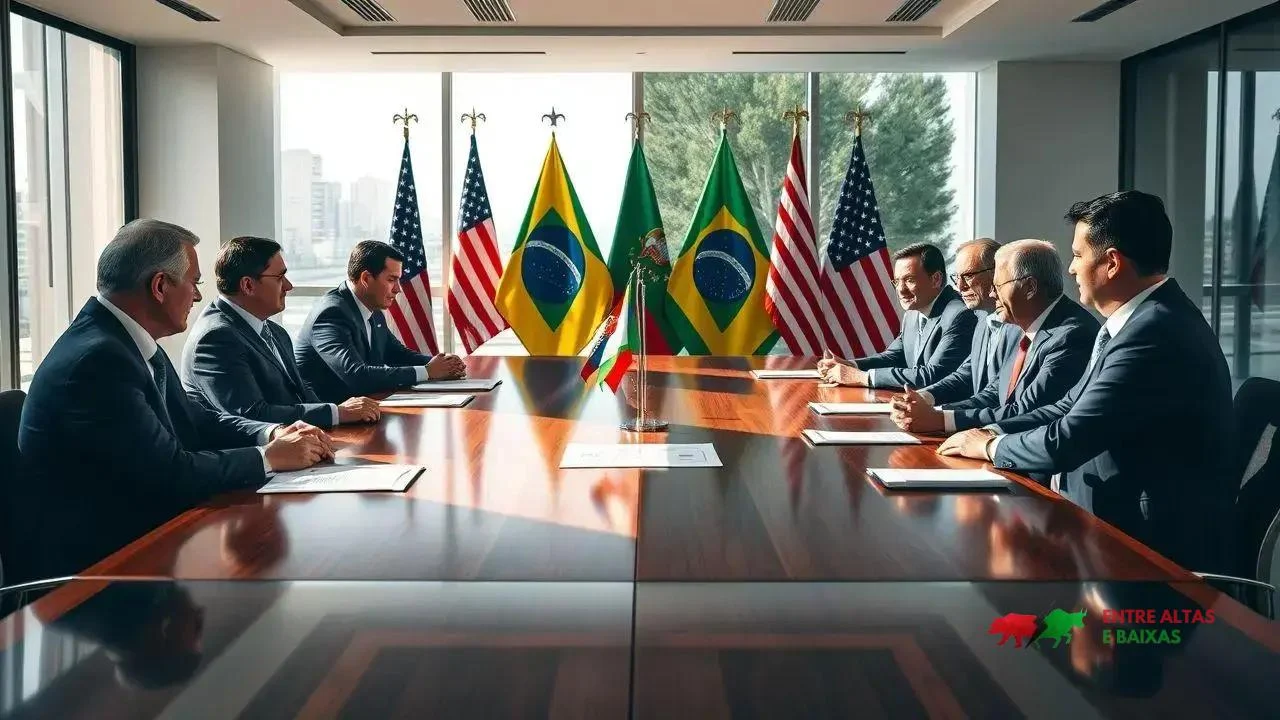 Tarifaço Trump de 50% desafia negociações entre Brasil e EUA, diz Amorim